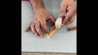 Making a Center Finder shorts woodworking [upl. by Publus]