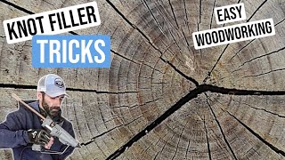 See how Easily you can repair WOOD Cracks amp Knots [upl. by Anyzratak]