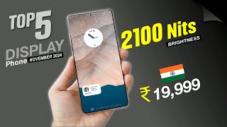 TOP 5 Best Display phone under ₹20000 rupees with 22100 Nits Brightness 2024  bestdisplayphone [upl. by Havelock500]