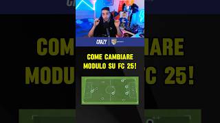 Come cambiare modulo su FC 25 fc25 ultimateteam eafc25 [upl. by Navonoj]