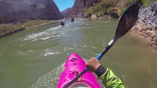 Lava Falls Rapid  Grand Canyon  Jackson Kayak Antix 20 [upl. by Latihs]