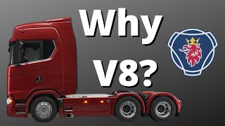 Why Scania Made The V8  And Kept It Through All These Years [upl. by Pulcheria]