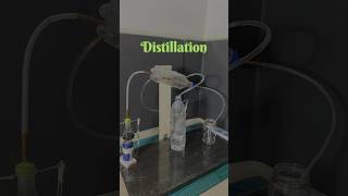 How To Make Distilled Water at home Distillation process chemistry working model science shorts [upl. by Ycram]