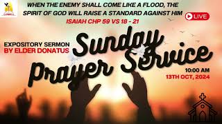 When the enemy shall come like a flood God will raise a Standard  Elder Donatus Egbomuche [upl. by Nospmas]