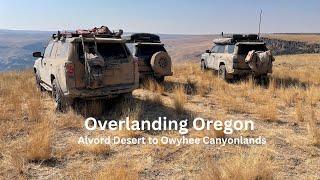 Overlanding Eastern Oregon  Alvord Desert to the Owyhee Canyonlands [upl. by Ys]