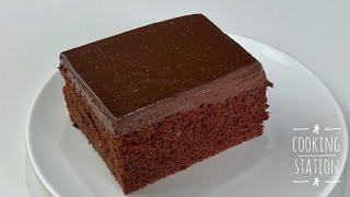 Melts In Your Mouth CHOCOLATE CAKE Recipe  Chocolate Ganache with Cocoa Powder [upl. by Ernesto280]