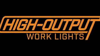 HighOutput LED Work Lights [upl. by Adnovoj]