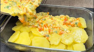 The most delicious potato recipe You will do it every day Quick and easy dinner [upl. by Torray225]