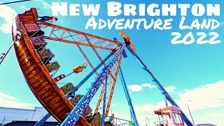 New Brighton Adventure Land  Full Tour And On Ride POVs 2022 [upl. by Cates]