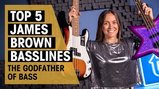 Top 5 James Brown Bass Lines  Bootsy Collins  Julia Hofer  Thomann [upl. by Nnaihs959]