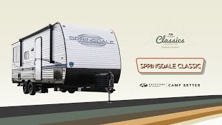 Introducing 2024 Springdale Classics  A New Line of Affordable Travel Trailers [upl. by Ahter279]