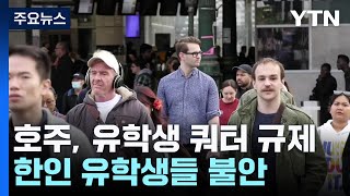 호주 유학생 쿼터 규제 움직임한인 유학생들 불안  YTN [upl. by Siseneg]