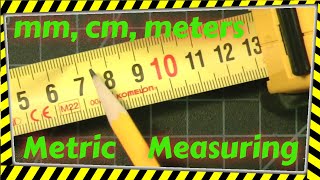 Beginners Guide How to Read a Metric Tape Measure StepbyStep [upl. by Dnomaj]