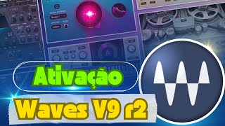 Como instalar os plugins Waves V9r2 Solução [upl. by Kerred]