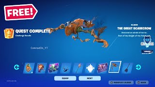 Fortnite All Fortnitemares 2024 FREE Rewards Halloween Rewards [upl. by Yelwar]