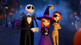 Halloween Jack Skellington and Sally Animation Episode 7 [upl. by Ferro]