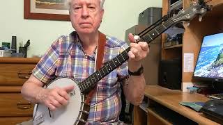 Way Over Yonder In The Minor Key ClawhammerClawgrass banjo [upl. by Frydman]