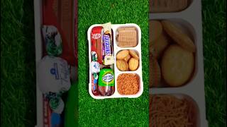 Chocolates Candy Jelly Cookies Salted Biscuits Namkeen amp Jeera Soda Drink Lunch Box Ideas 🥰 😋 [upl. by Adnovahs954]