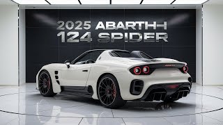 2025 Abarth 124 Spider officially Unveiled [upl. by Acirema799]