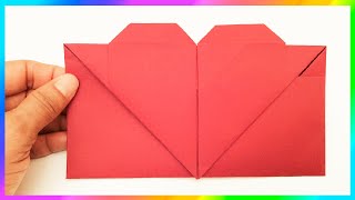 Sobres para cartas🤍Sobre con corazón🤍Sobres decorados🤍Envelopes for letters🤍Envelope with heart [upl. by Sorrows400]