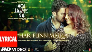 Har Funn Maula Audio Song Koi Jaane Na Aamir Khan  Elli A Vishal D Zara K Tanishk B Amitabh B [upl. by Esinek756]