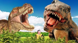 TRex Chase  Khủng Long Bạo Chúa  Jurassic World Fan Movie 30 MINUTE COMPILATION [upl. by Anurb]