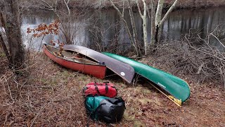 End Of Year Canoe Camp Pawcatuck River RI [upl. by Accemahs]