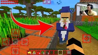 UM PODEROSO MAGO OU BRUXO APARECEU PESADELO  MINECRAFT POCKET EDITION Ep 8 [upl. by Dreda945]