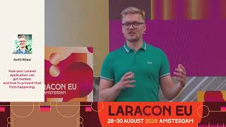 How your Laravel application can get hacked and how to prevent that from happening by Antti Rössi [upl. by Kahl]