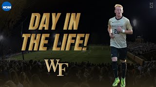 A Day In The Life Of A Division 1 Soccer Player  Wake Forest [upl. by Euqinotna159]