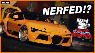 GTA V  Drift Tuning NERFED in NEW Bottom Dollar Update DLC [upl. by Lucine969]