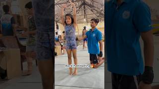 Back handspring👌🔥 backhandspring shorts viral jitugymnast [upl. by Ahseki705]