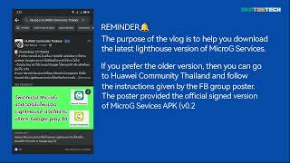 MicroG Services updated Lighthouse version 030233516lh APK  Huawei AppGallery [upl. by Eckart278]