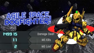 GBO2 Hyaku Shiki Agile space dogfighter [upl. by Norga]