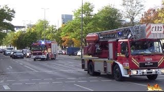 BERUFSFEUERWEHR MÜNCHEN 15 Minuten Einsatzfahrten der Feuerwehr München [upl. by Ericha]