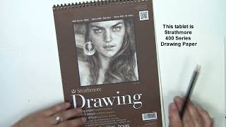 Drawing Paper Recommended for Realistic Pencil Drawing [upl. by Pearl]