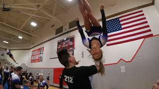 Weber State Cheer Motivational Daytona 2023 Mountains [upl. by Aihsak]