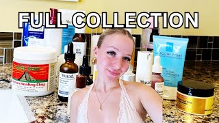 FULL SKINCARE COLLECTION Murad Korean skincare and much more [upl. by Cl361]