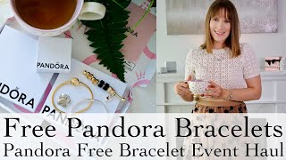 Pandora Haul Free Bracelet Event  New in my Pandora Collection [upl. by Orth]