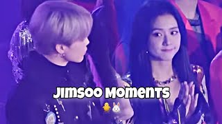 JIMSOO MOMENTS ❤ Jimin and Jisoo cute moments that will make you love them  diorjixsoo [upl. by Enomyar156]