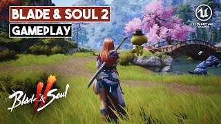 BLADE AND SOUL 2 Gameplay on PC Purple Ultra Graphics [upl. by Hna]