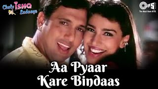 Aa Pyaar Kare Bindaas  Video Song  Chalo Ishq Ladaaye  Govinda amp Rani Mukherjee [upl. by Asiralc]