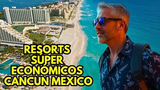 3 Resorts SUPER ECONOMICOS Todo incluido en Cancun [upl. by Haila]