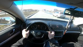 2011 Skoda Octavia POV TEST DRIVE [upl. by Ardnaeel]