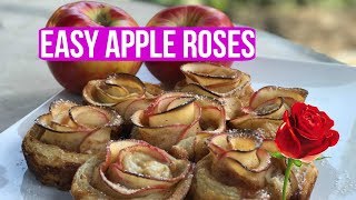 How To Make EASY APPLE ROSES🍎  Episode 32 Baking With Ryan [upl. by Amjan]