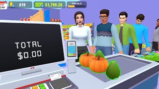 Supermarket Store 3D Simulator mod apk unlimited everything  Day 54 shop level 31 🟢 [upl. by Asiaj]