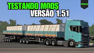 ETS2 151oficial  Testando mods na versão 151 oficial do ets2 [upl. by Aleina]