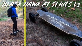 EPIC All Terrain Electric Skateboard Test Evolve Hadean Bamboo [upl. by Siradal]