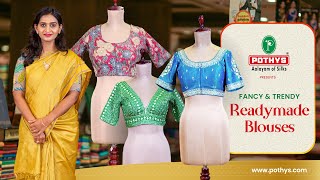 Fashion OnTheGo Stylish Readymade Blouses Collection at Pothys [upl. by Travax359]