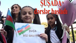 32 ildən sonra ilk  ŞUŞADA dərslər başladı [upl. by Yvonner338]